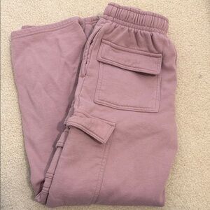 Pink Cargo Garage Pants